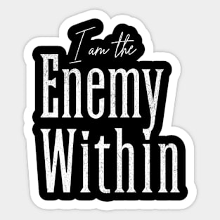 Democrat Kamala Harris Enemy Within Anti-Trump Left Wing Sticker